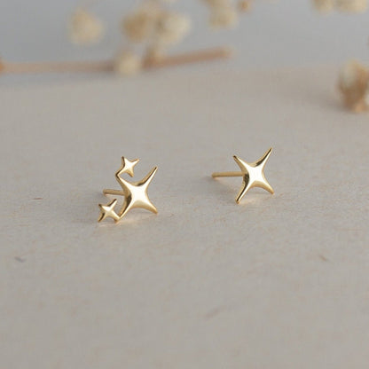 Starbursts Mismatched Studs