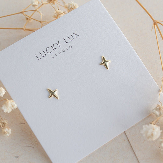 Dainty Star Studs