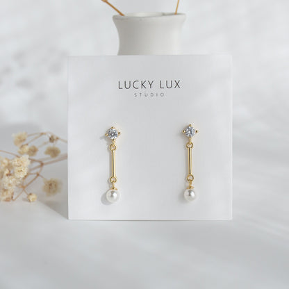 Pearl Drop Earrings