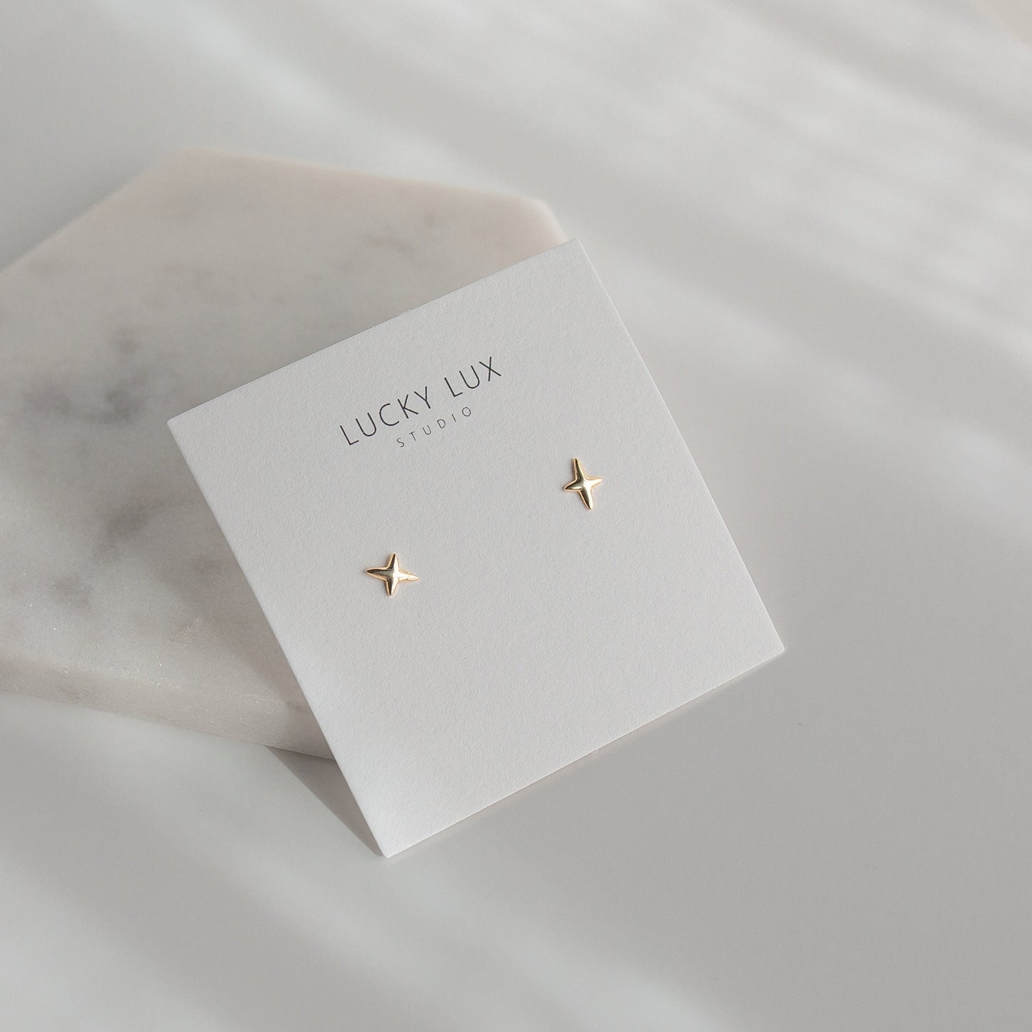 Dainty Star Studs