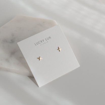 Dainty Star Studs