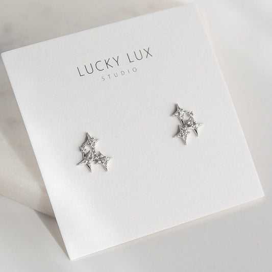 Dazzling Stars Studs