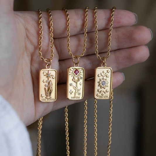 Tarot Card Necklace