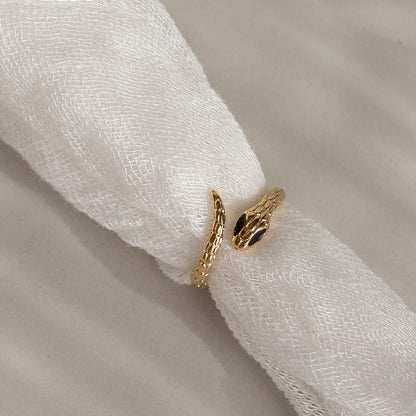 Gold Snake Ring